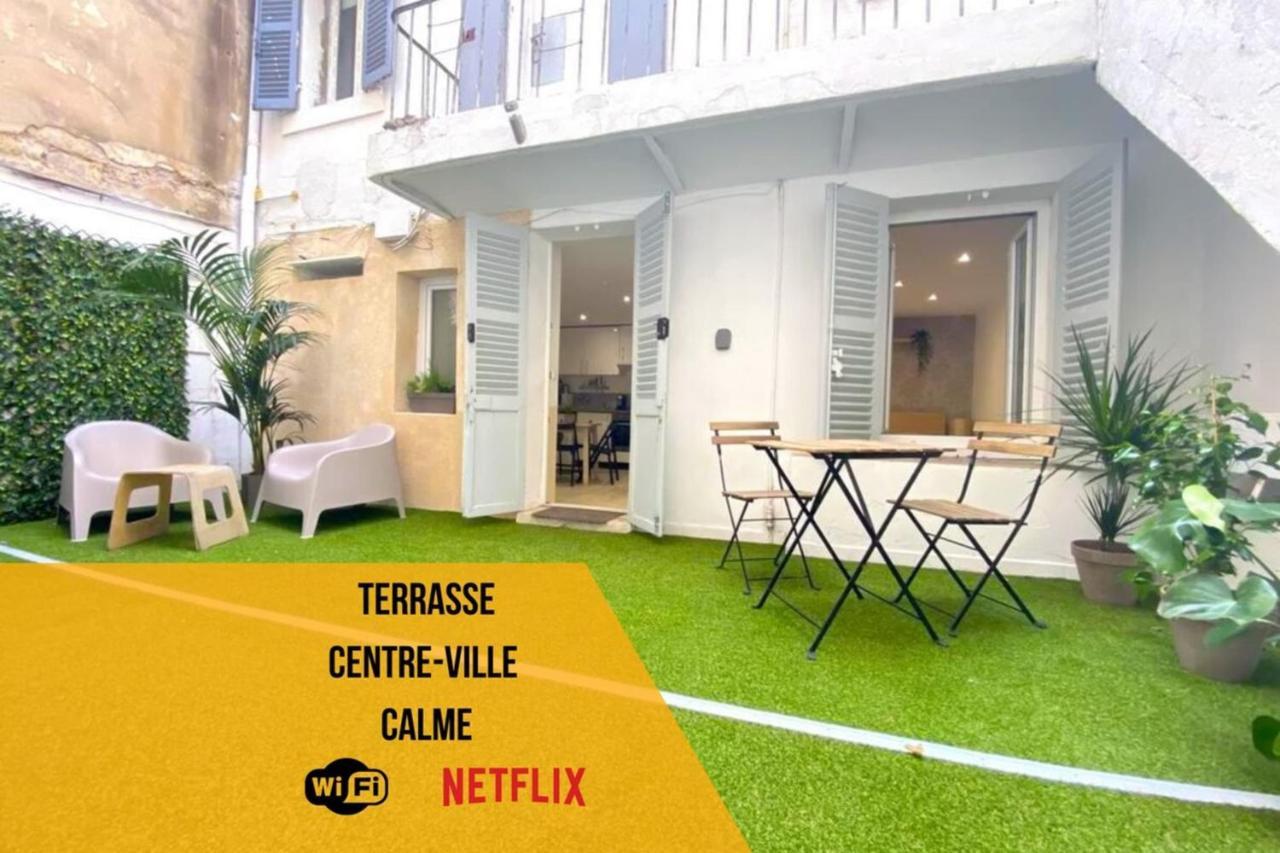 Appartement Le ZenTerrasse en villeWifi-Netflix-Calme à Marseille Extérieur photo