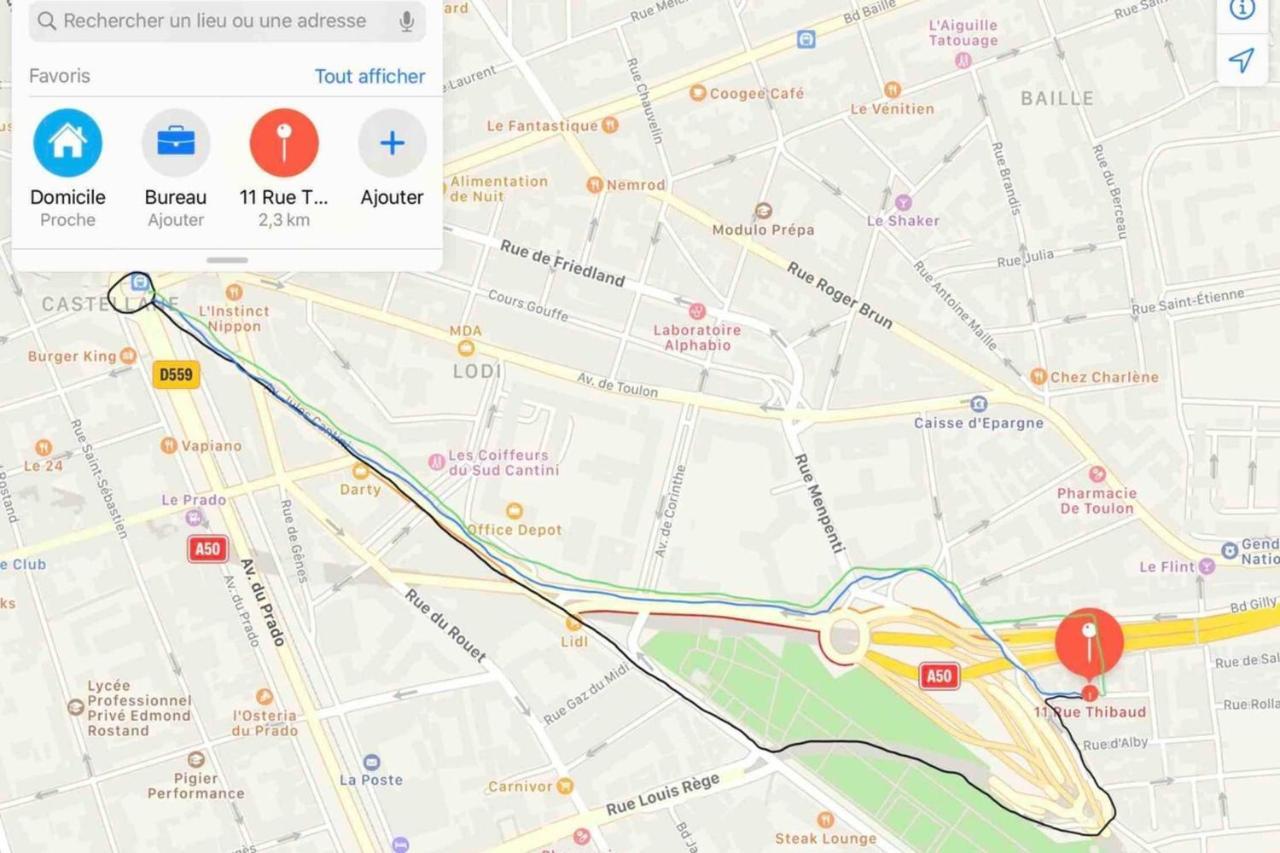 Appartement Le ZenTerrasse en villeWifi-Netflix-Calme à Marseille Extérieur photo